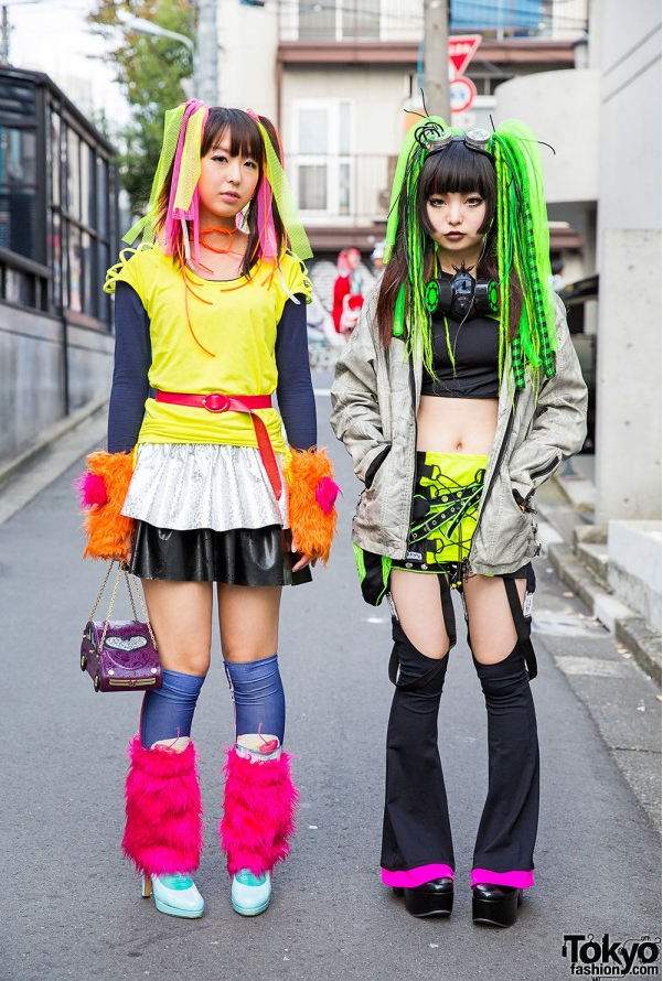 cyber fashion in harajuku
