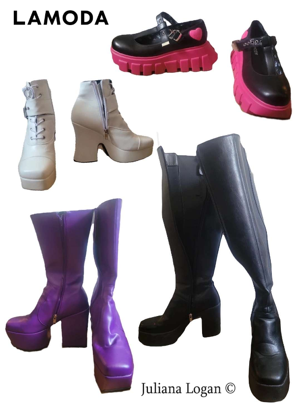 My four Lamoda shoes