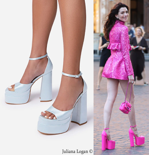 Platform block heels from Ego and Anne Hathaway