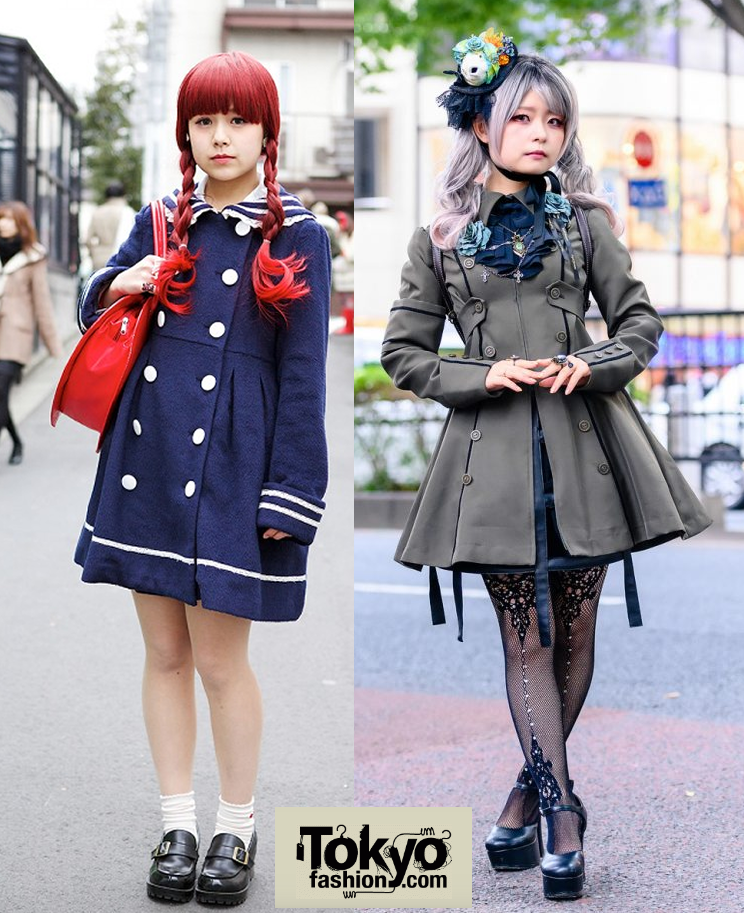 sailor and military lolita