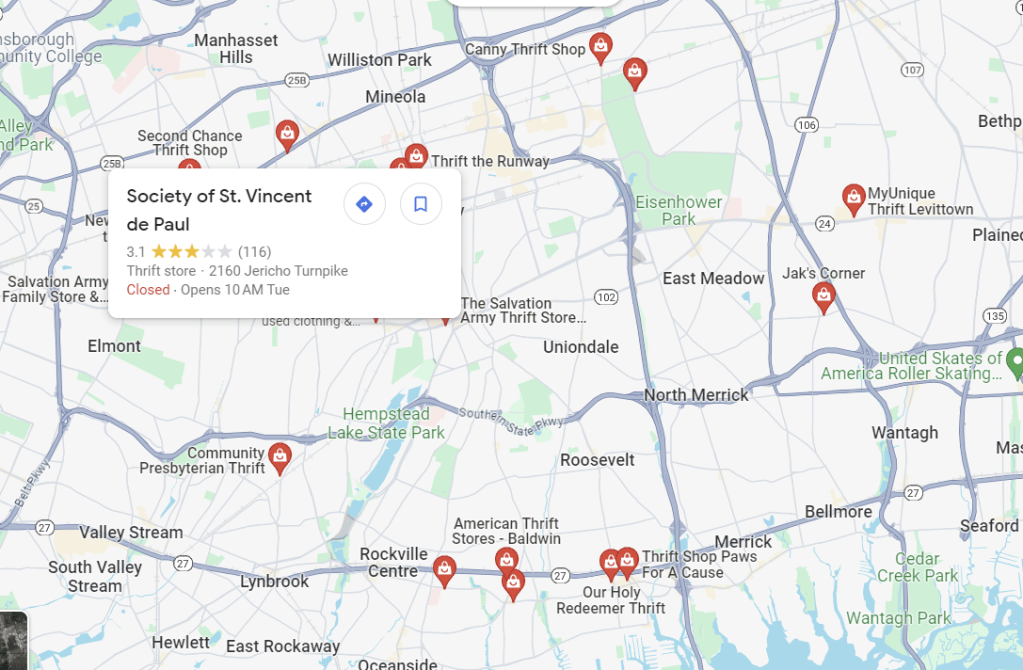 Google Maps screenshot