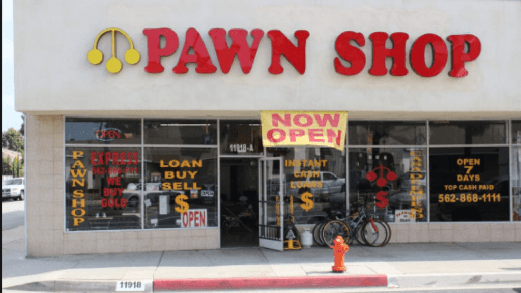 Pawn Shop outdoor view
